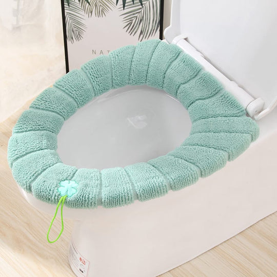 Thick Padded Soft Toilet Seat Cover Mat for all Standard Seats(Bulk 3 Sets)