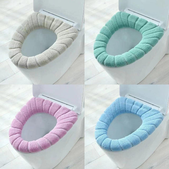 Thick Padded Soft Toilet Seat Cover Mat for all Standard Seats