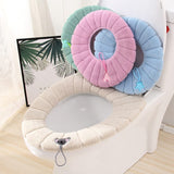 Thick Padded Soft Toilet Seat Cover Mat for all Standard Seats