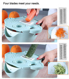Multifunctional Chopper & 9 in 1 Slicer Vegetable Slicer Drain basket Vegetable Cutter and anual Vegetable Chopper.(Bulk 3 Sets)