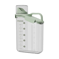Airtight Food Storage Container, Grain Transparent Tank Cereal Dispenser For Rice Flour, Food & Liquid Storage(Bulk 3 Sets)