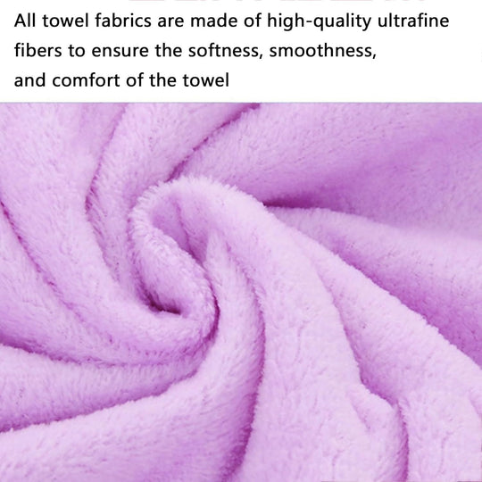 Coral Fleece Set Soft Bath Towel Towel Two-in-One Coral Velvet Absorbent Bath Towels for Adults Face Towel Bath Towel Set Comfortable Highly Absorbent Soft Bathroom Towels Set
