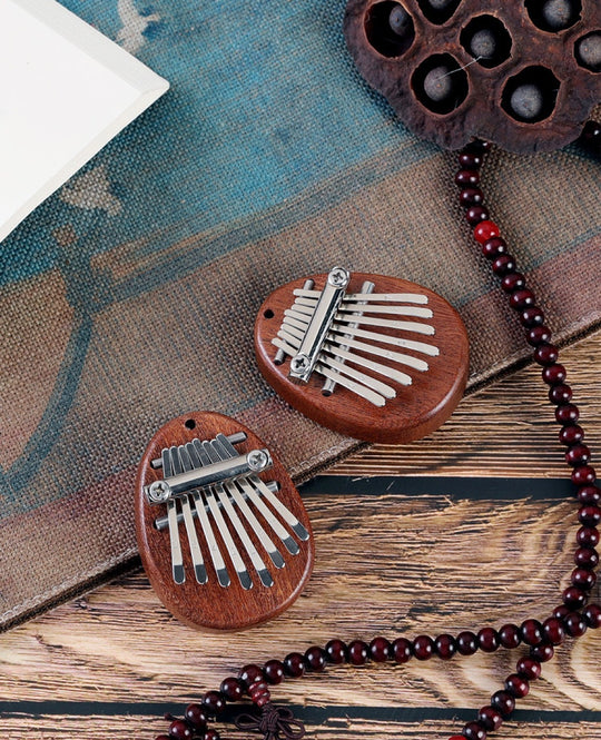 Kalimba 8 Keys Solid Wood Finger Portable