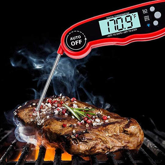 Ultra Fast Meat Thermometer for Cook out Grill(Bulk 3 Sets)