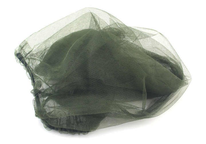Premium Mosquito Head Net Ultra Large & Long, Extra Fine Holes, Mesh Outdoors Lightweight Face Mesh Neck Cover and Fishing Hat Bug Mesh Head Net