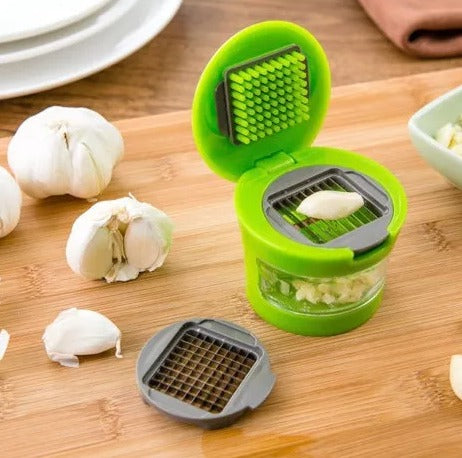 Garlic Grater Portable ABS Stainless Steel Press Chopper Slicer Hand Presser Grinder Crusher Kitchen Tool