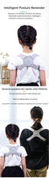 Smart Posture Corrector for Women Men Kids, Electronic Posture Reminder with Sensor Vibration, Adjustable Upper Back Brace Straightener for Hunching