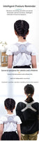 Smart Posture Corrector for Women Men Kids, Electronic Posture Reminder with Sensor Vibration, Adjustable Upper Back Brace Straightener for Hunching(10 Pack)