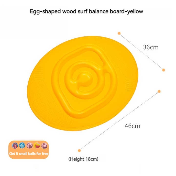 Wobble Balance Board for Kids Plastic Rocker Maze Board