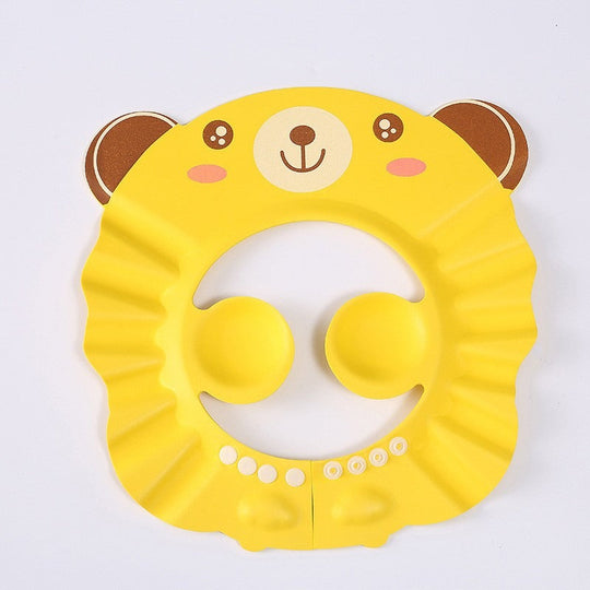 Adjustable Shower Cap for Kids with Ear Protection(Bulk 3 Sets)