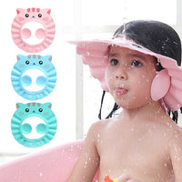 Adjustable Shower Cap for Kids with Ear Protection