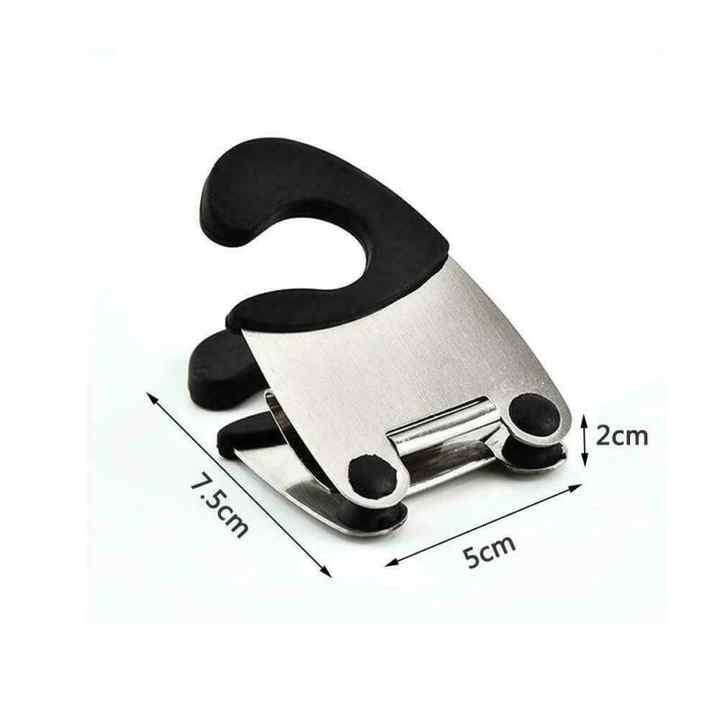 Kitchen Spoon Holder Utensil Pot Clips Cooking Kitchen Utensils Clamp Frame Dual Purpose