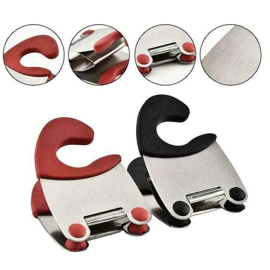 Kitchen Spoon Holder Utensil Pot Clips Cooking Kitchen Utensils Clamp Frame Dual Purpose(10 Pack)