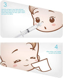 Professional Baby Nasal Irrigator Portable Infant Nose Cleaner Rinsing(10 Pack)