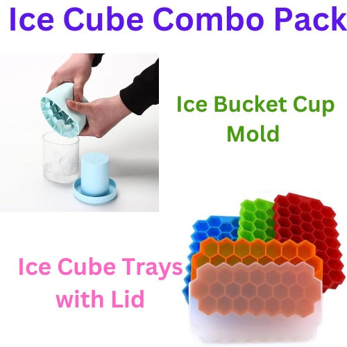 Perfect for summer handy home made drinks Ice Cube Combo Pack