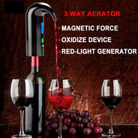 Wine Aerator Electric Wine Decanter & Magnetic Bottle Opener Stick Pack(10 Pack)
