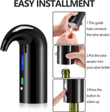 Wine Aerator Electric Wine Decanter & Magnetic Bottle Opener Stick Pack
