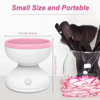 Makeup Brushes Tool & Electric Makeup Brush Cleaner Wash Pack(Bulk 3 Sets)