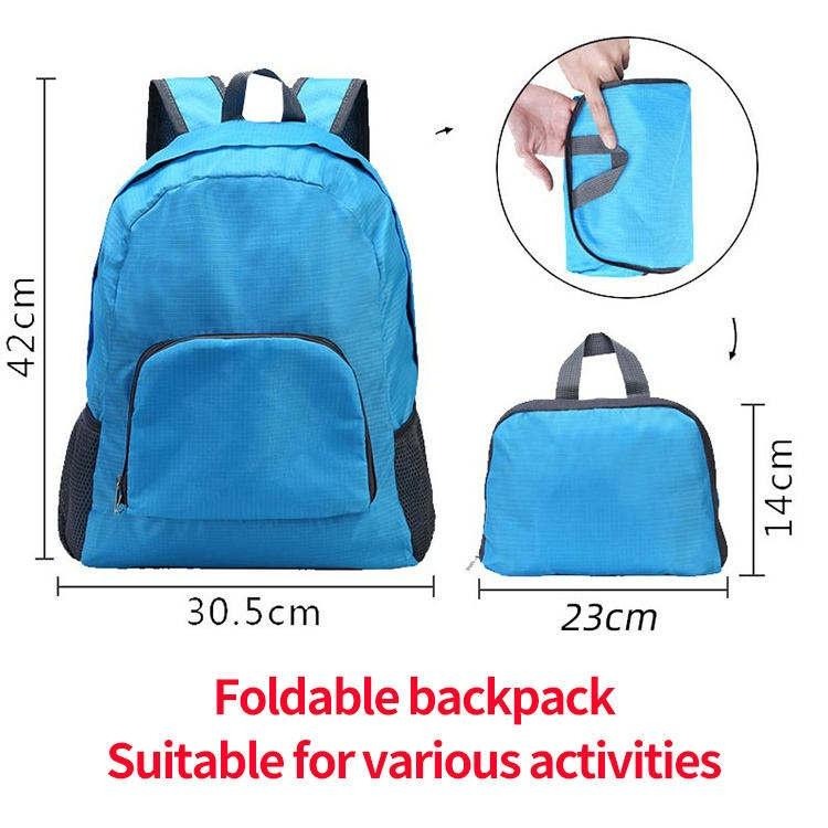 Backpack Packable Foldable Ultra Lightweight Water Resistant Durable Camping Travel Hiking Daypack