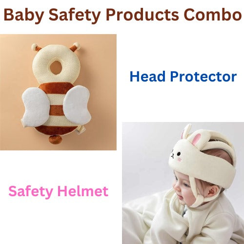 Baby Head Protector & Safety Helmet for Kid Combo Pack(Bulk 3 Sets)