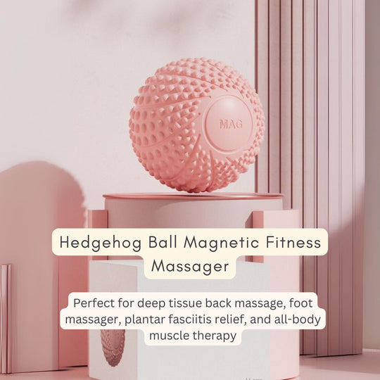 Hedgehog ball magnetic fitness Muscle Therapy & Seven-balls back roller massager Combo Pack(10 Pack)