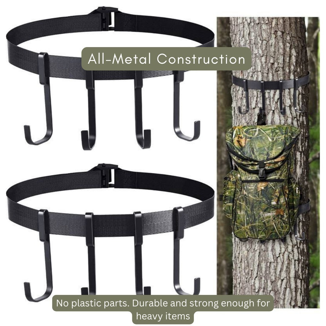 Strap Gear Equipment Tree Hanger & emergency gear tools pocket survival kit Combo Pack(10 Pack)