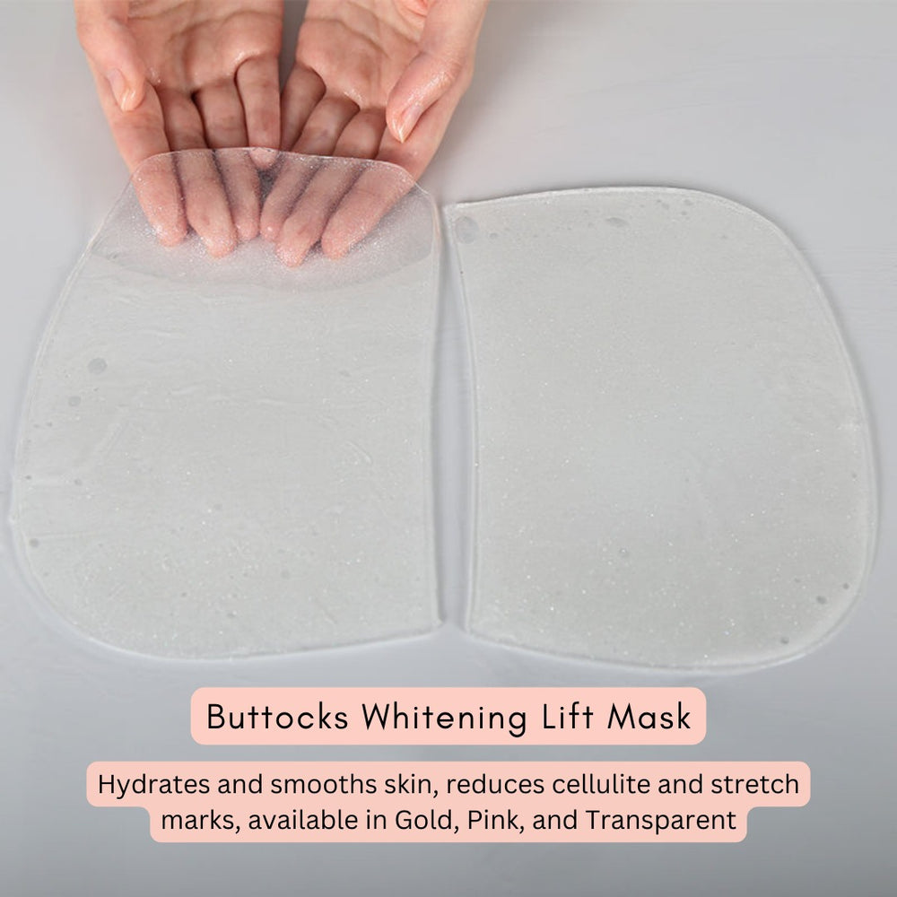 Gold 24k collagen neck mask  & Buttocks Mask Whitening Lift Collagen Pack(Bulk 3 Sets)