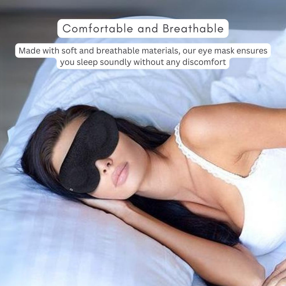 3D Sleeping Eye Mask & Cooling Ice Globes Facial Massager Tool Pack(10 Pack)