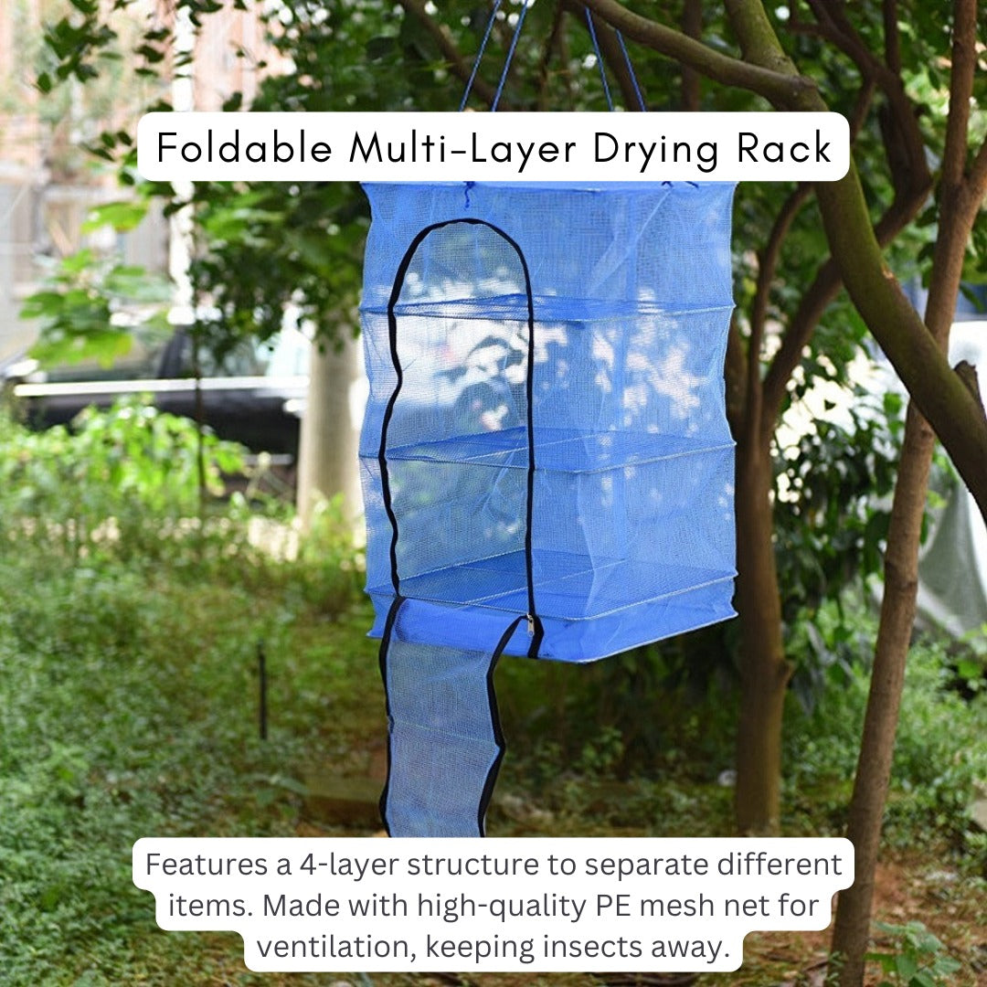 3.5L IV Plant Life Drip Watering Bag & Natural sunlight Drying Rack Pack