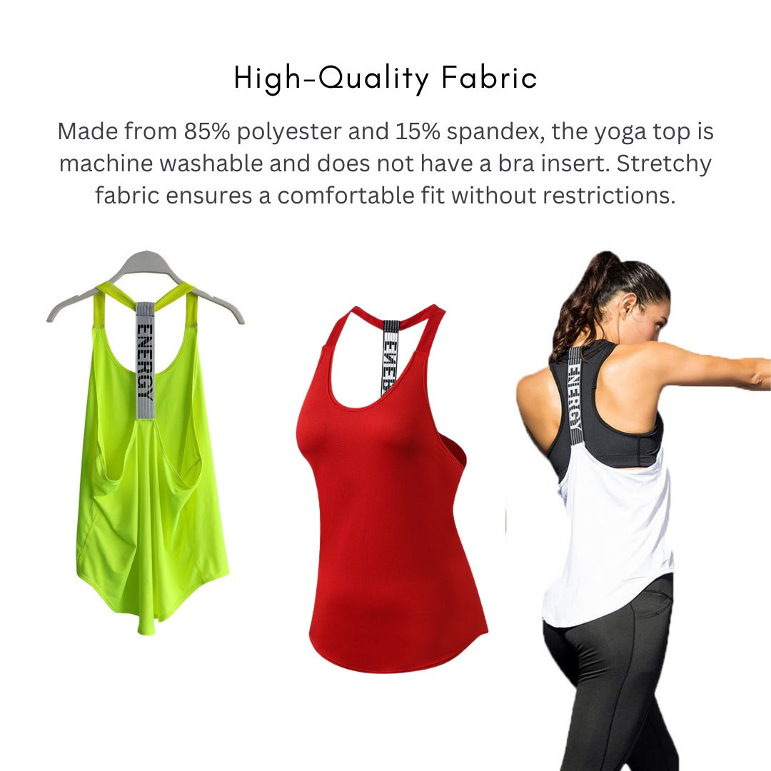 Women plus size Yoga Top & Yoga Towel with Silicone Storage Bag Pack(10 Pack)