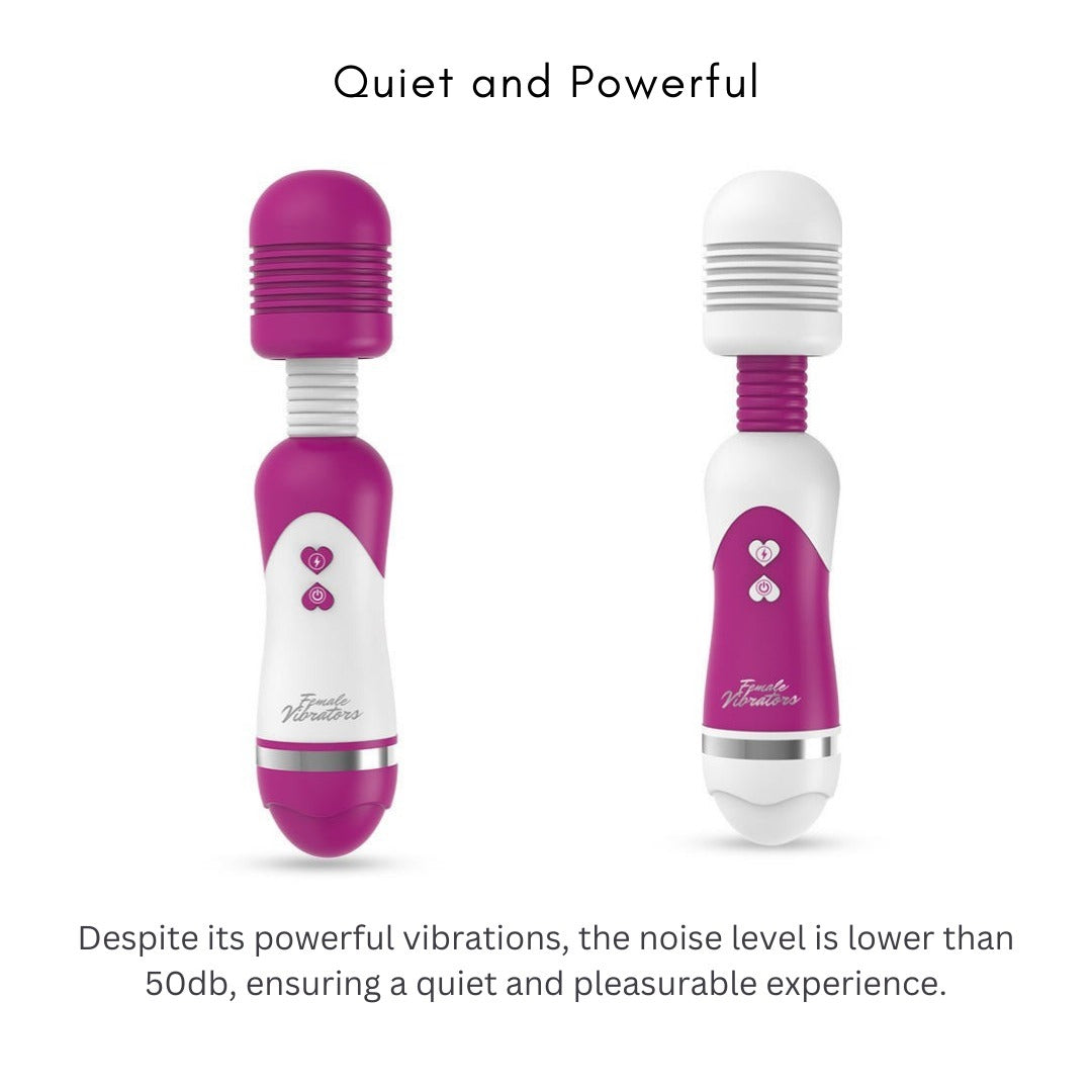 10 Mode Vibrating Silicone Vibrator & Dual Wand Vibrator Pack(Bulk 3 S VIGOR MARKET 10 Mode Vibrating Silicone Vibrator & Dual Wand Vibrator Pack(Bulk 3 S VIGOR MARKET
