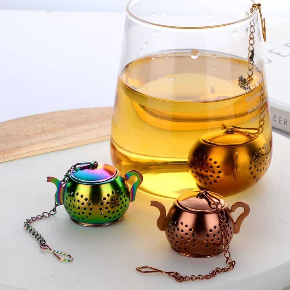 Tea Infuser For Loose Tea & Multi-functional Funnel Drain Bowl Pack(10 Pack)