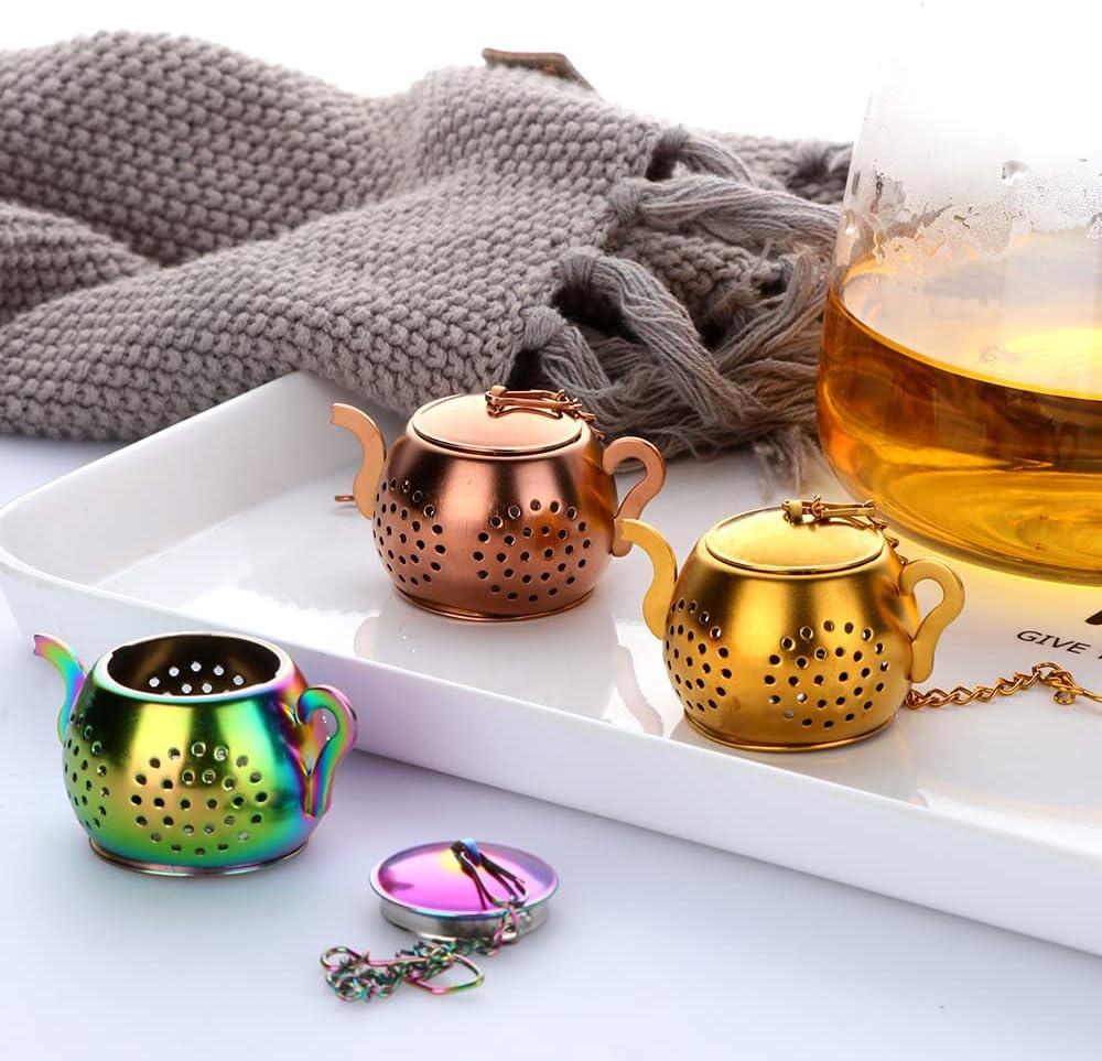 Tea Infuser For Loose Tea & Multi-functional Funnel Drain Bowl Pack