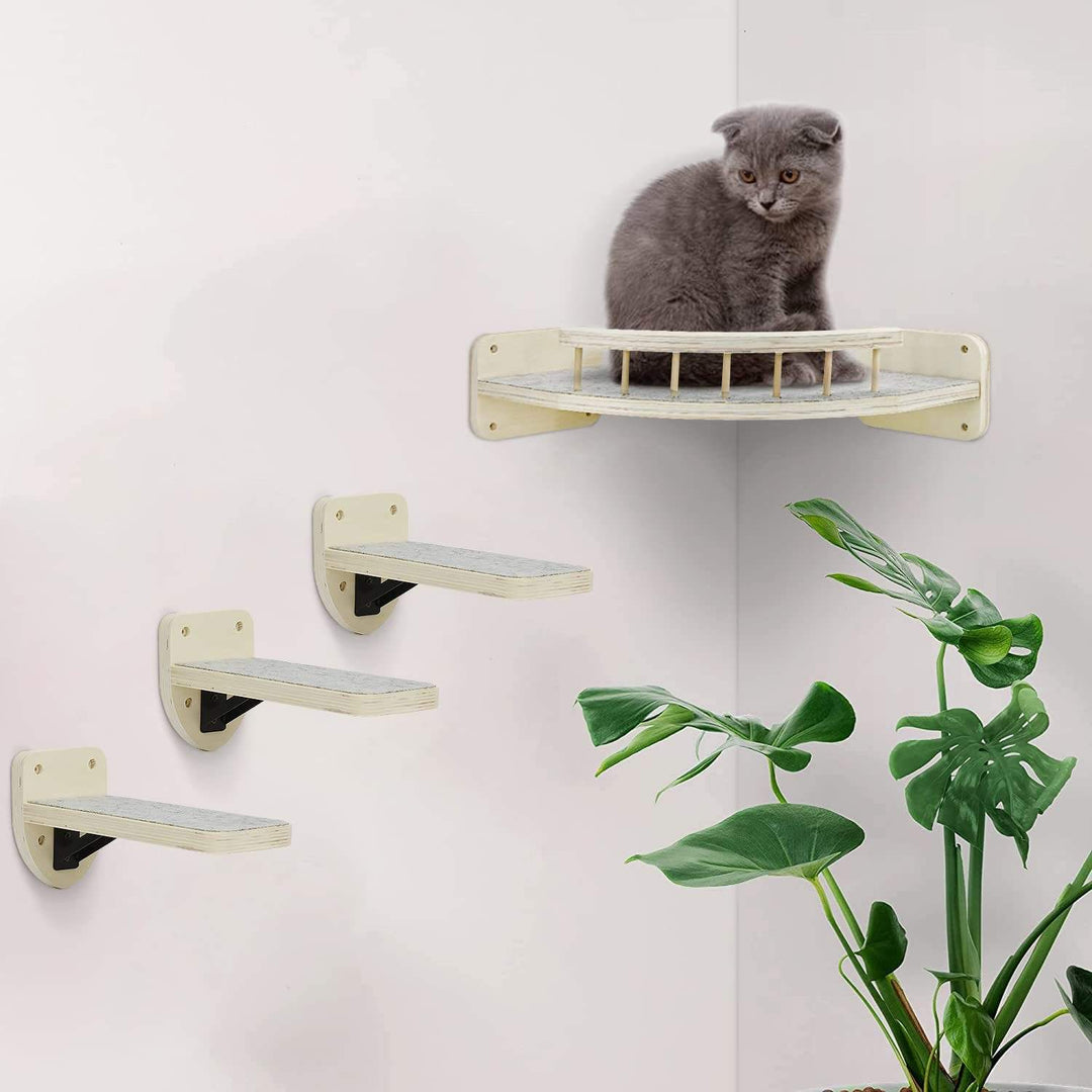 Cat Wall Furniture Climbing Shelf Scratching Post for Sleeping (MOQ:10 Sets)