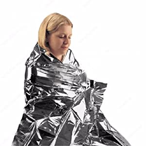 Emergency Blankets Extra Large Thermal Foil Space Blankets for Camping