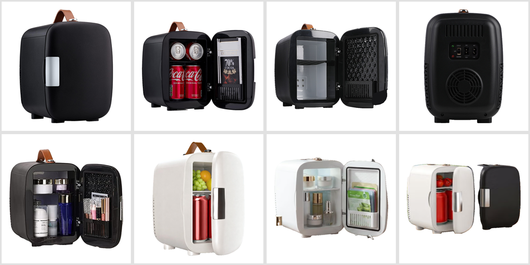 Mini Fridge Cooler &amp; Warmer, 4L Portable Skincare Fridge – AC/DC Compact Refrigerator for Bedroom, Office, Car &amp; Dorm (MOQ 10 Sets)