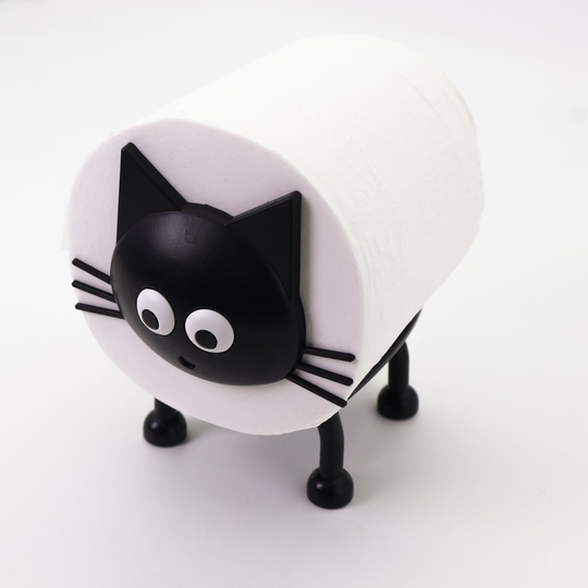 Funny Toilet Paper Holder Free Standing Bathroom Set (MOQ 10 pcs)