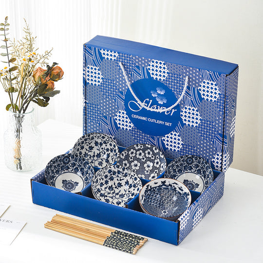 Ceramic Rice Bowls,10 Oz Japanese Style Porcelain Dessert Soup, Cereal, Ice Cream & Snacks Bowls for Kitchen Dining and Unique Gifts,Microwave & Dishwasher-Safe