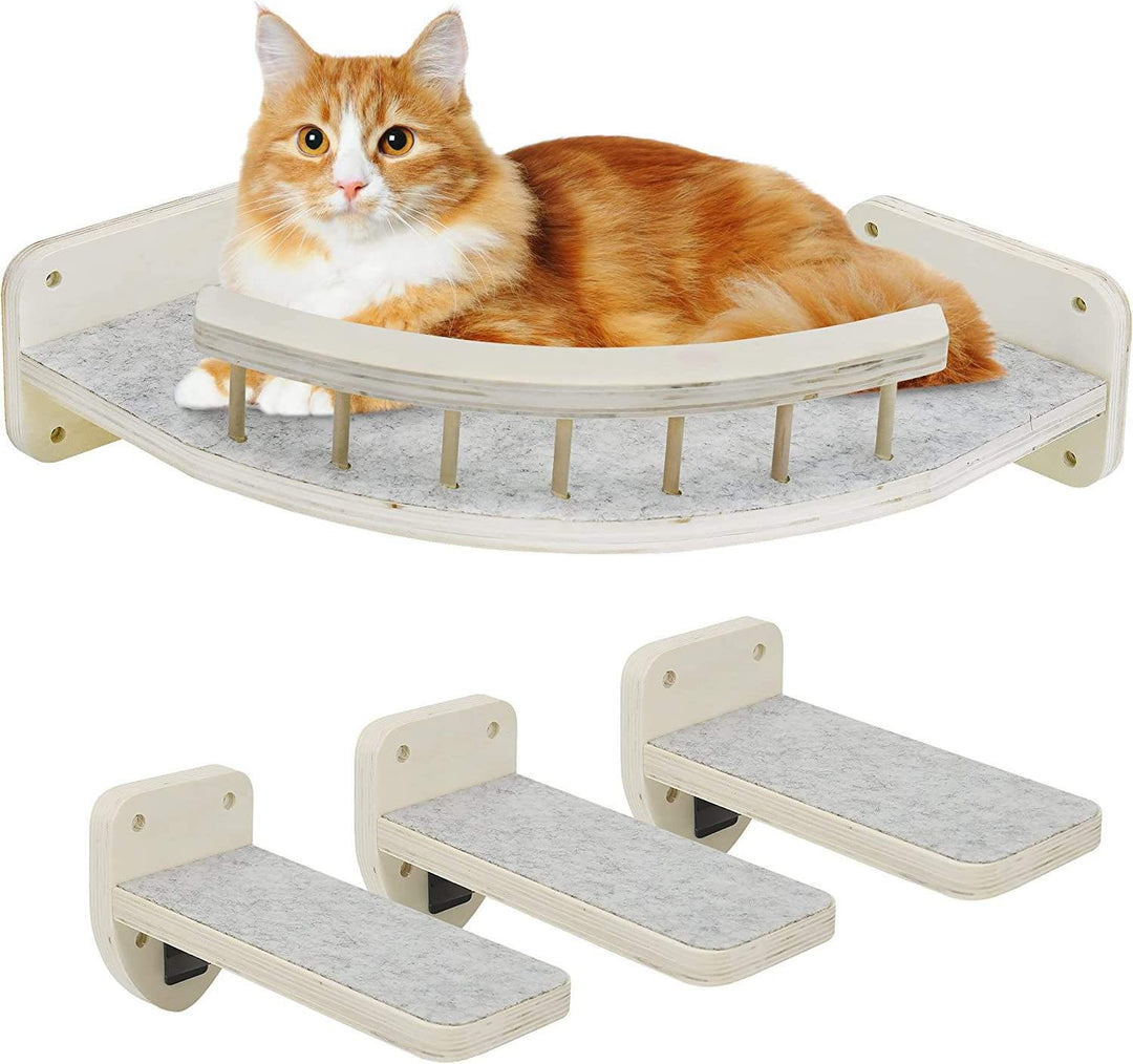 Cat Wall Furniture Climbing Shelf Scratching Post for Sleeping (MOQ:10 Sets)