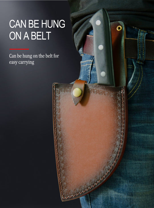 Serbian Chef Knife Full Tang Kitchen Butcher (MOQ 10 Sets)