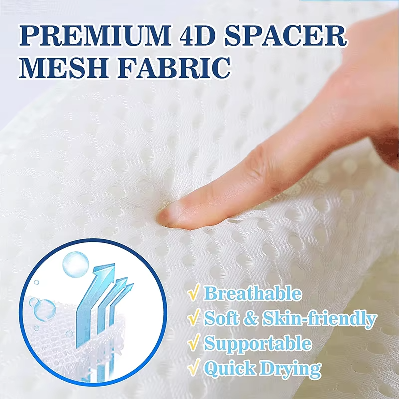 Luxury Bath Pillows for Tub Neck and Back Support (MOQ 10 sets)
