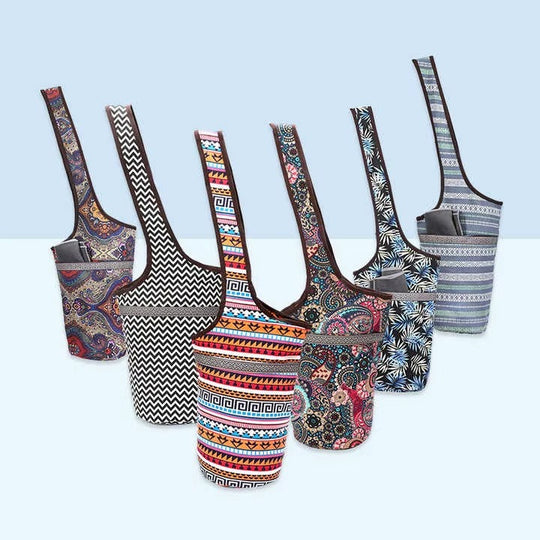 Yoga Mat Bag with Large Size Open Pocket (MOQ 10 Pcs)