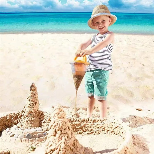 Beach Sand Funnel Toy for Creative Kids Water Mixing Play and Castles Building (MOQ 10 Sets)