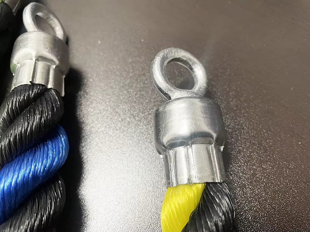Tricep Rope For Pulley System Attachment, LAT Pull Down, Weight Fitness With Pulldown Grips (MOQ 10 pcs)