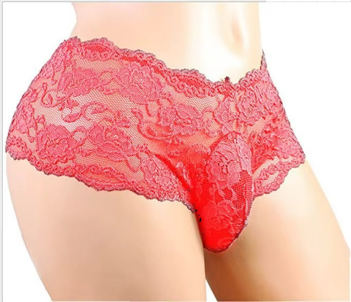 Men's Lace Fun Underwear Nightclub Stage Performance