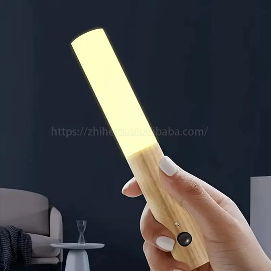 Portable Wireless Magnetic USB Rechargeable Smart Indoor Sensor Control Wall Induction Lamps (MOQ 10 Sets)