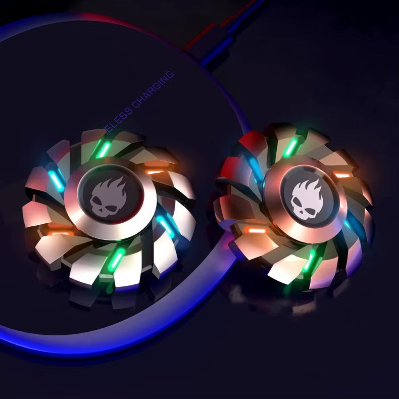Colorful Glow in The Dark, High Speed and Silence, Cool Metal Mechanical Gear (MOQ 10 Sets)