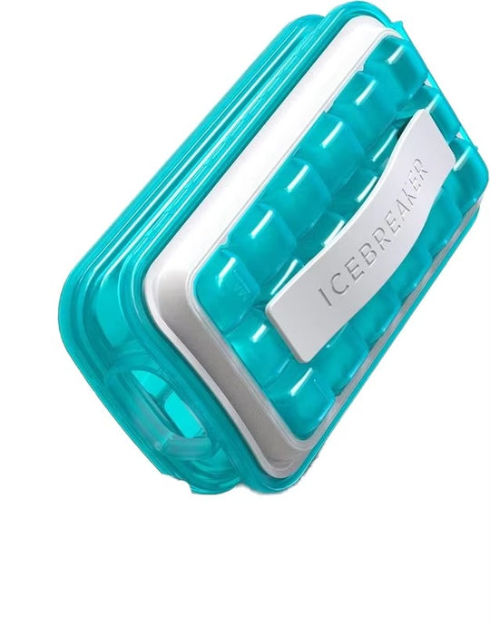 Portable Ice Cube Mold Household Silicone Creative Ice Cube Mold Box (MOQ 10 Sets)
