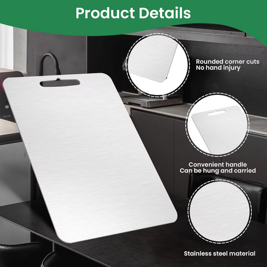 Kitchen Stainless Steel Food Grade Cutting Board