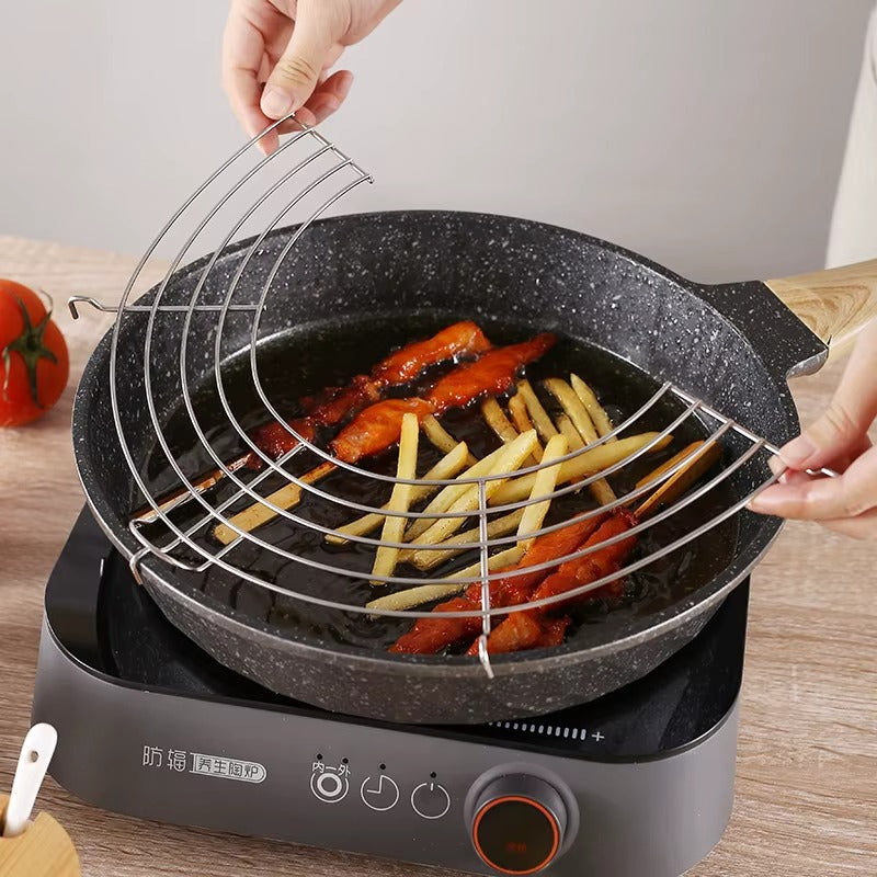 Stainless Steel Oil Drain Frying Oil Drip Rack
